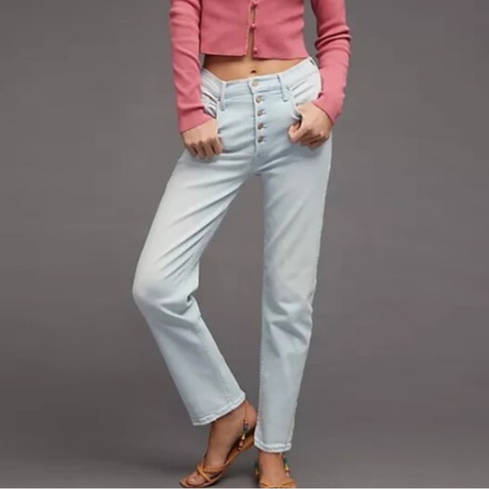 MOTHER pixie tomcat piña colada Jeans